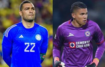 Álvaro Montero fue elegido como uno de los tres arqueros de la Selección Colombia para la Copa América por delante de Mier, que se encuentra en un mejor nivel futbolísticamente hablando. FOTO: FCF Y GETTY 