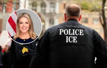 Karoline Leavitt no se ha pronunciado sobre el caso que involucra a una pariente suya. FOTO: Getty y tomada de X @PressSec