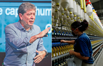 Bruce Mac Master, presidente de la Andi, pidió no olvidar que la competitividad y la productividad del país son elementos claves para el desarrollo de las empresas y de la economía. FOTO EL COLOMBIANO