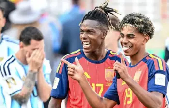 Identificados por expertos como “el paradigma positivo de la nueva España”, Lamine Yamal y Nico Williams representan algo más que velocidad y regate. FOTO: Getty