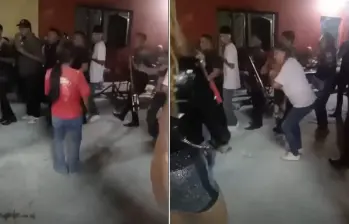 Una fiesta terminó en tiroteo en Irapuato, estado de Guanajuato. FOTOS: Capturas de video