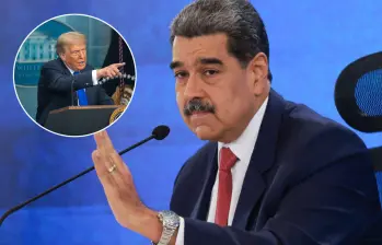 Nicolás Maduro buscaría negociar con Donald Trump y su representante a través de una carta. Fotos: Getty Images y Cortesía