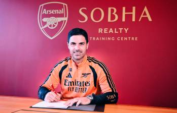 Mikel Arteta lleva 6 años al frente del Arsenal. FOTO: X Arsenal