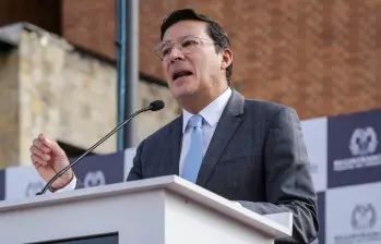 El registrador nacional, Hernán Penagos Giraldo, habló sobre el escrutinio en la segunda vuelta presidencial. FOTO: Colprensa 