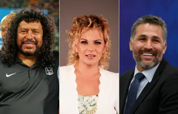 Rene Higuita, Carolina Sabino y Mario Alberto Yepes serán algunos de los participantes en MasterChef Celebrity este año. FOTOS Manuel Saldarriaga y Colprensa