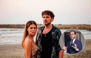 Juana Acosta y Manolo Cardona son los protagonistas de la nueva serie. Abelardo de la Espriella pide cancelarla. FOTO Cortesía Netflix - Colprensa