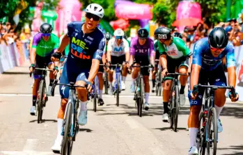 El ciclista antioqueño WIlmar Paredes también se impuso en la primera etapa de la Vuelta a Colombia 2025. Esta es la edición 75 de la ronda criolla. FOTO: ÁNDERSON BONILLA