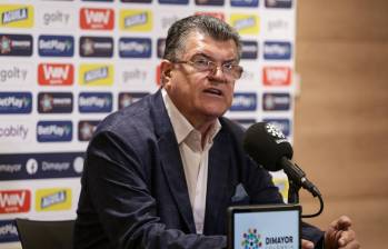 Carlos Mario Zuluaga alertó sobre la posibilidad de que la Liga BetPlay termine en enero debido al aplazamiento de los partidos por los estadios. Foto: Colprensa