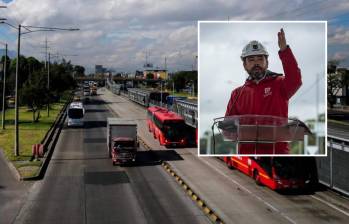 El alcalde Carlos Fernando Galán espera poder implementar sus medidas contra el tráfico vehicular en la capital del país. FOTO: COLPRENSA Y ALCALDÍA DE BOGOTÁ