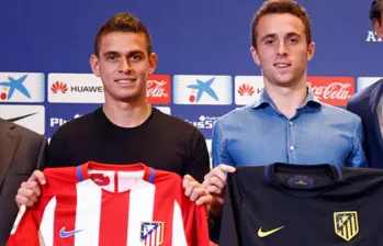 Rafael Santos Borré y Diogo Jota fueron elegidos por el destino para coincidir como las nuevas caras del ataque en el Atlético de Madrid hace algunos años. FOTO: ATLÉTICO DE MADRID