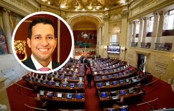 López, del Partido de La U, Llegó al Congreso en 2022 y presidió la Comisión Sexta. Ha respaldado varios proyectos del Gobierno, entre ellos, la reforma a la salud. FOTO: COLPRENSA/CÁMARA