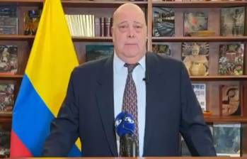 Embajador de Colombia en Estados Unidos, Daniel García Peña. Foto: captura de pantalla