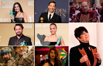 Los cuatro ganadores en actores, la reñida categoría a Mejor película, el escándalo de Emilia Pérez, la nueva oportunidad de Diane Warren y los mejores documentales, algunos puntos que no se puede perder en la gala de los Óscar este domingo 2 de marzo. FOTOS Cortesía y Getty