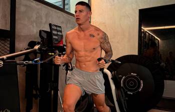 James Rodríguez se prepara para un nuevo reto. Instagram jamesrodriguez10