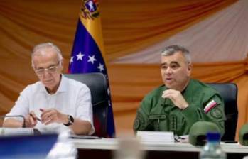 Iván Velásquez se reunió con Vladimir Padrino, nombrado por el dictador Nicolás Maduro como ministro de Defensa de Venezuela. Foto: captura de video