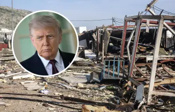 Mientras Washington asegura haber sellado los puertos iraníes, Teherán lanza un ultimátum: si no hay libre tránsito, el Mar Rojo será el próximo campo de batalla. FOTO: Getty y AFP