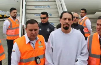 Compartirá pabellón con presos de Itagüí: David Murcia Guzmán fue trasladado a la cárcel de máxima seguridad de Palogordo, en Girón, Santander. Foto: Archivo Migración Colombia