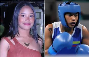 A la izquierda está Yelena Stefi Arboleda, de 25 años, hermana de la reconocida boxeadora olímpica Valeria Arboleda Mendoza, quien fue asesinada presuntamente por unos hombres en el centro de Bogotá. FOTO: REDES SOCIALES 