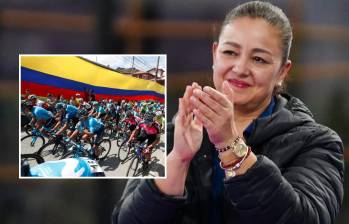 La Ministra del Deporte, Luz Cristina López, confirmó por qué no se realizará el Tour Colombia en 2025. FOTO: COLPRENSA