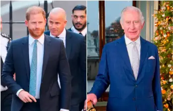 El encuentro se llevó a cabo este miércoles en Clarence House, la residencia londinense del rey Carlos. FOTOS: Getty 