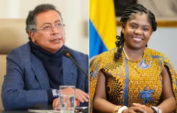 Gustavo Petro protagonizó otro polémico Consejo de Ministros y habló de la vicepresidenta Francia Márquez. FOTO: Colprensa 