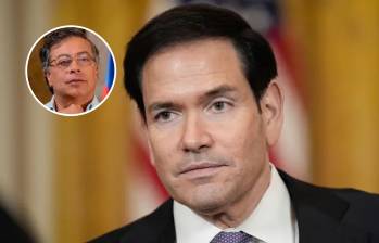 Marco Rubio, secretario de Estado de EE. UU., ha sido crítico con el gobierno Petro. Foto: Getty/Colprensa.