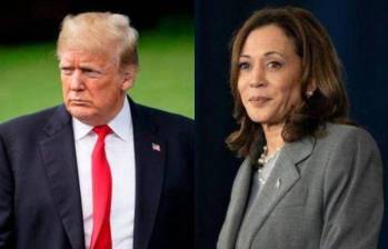 Donald Trump y Kamala Harris están a menos de un mes de las elecciones para definir quién será la persona que ocupará la Casa Blanca durante el próximo periodo. FOTO: AFP