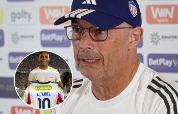 Luis Fernando Muriel volverá a jugar en Colombia después de 16 años. Refuerza a Junior de Barranquilla para la Libertadores 2026. FOTO: Tomada de redes sociales @JuniorClubSA y @luisfmuriel9