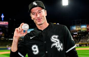 Robert Lewandowski es la gran figura del deporte en Chicago de 2026. FOTO: X Whitesox