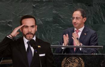 En la semana de Alto Nivel por la asamblea de Naciones Unidas, el vicepresidente José Manuel Restrepo se reunió con empresarios de otros países para hacer un piloto sobre la propuesta. FOTOS: Vicepresidencia y Colprensa