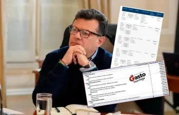 Hollman Morris no ha respondido frente a los señalamientos por supuesto nepotismo. FOTO: COLPRENSA, SECOP Y REDES SOCIALES.