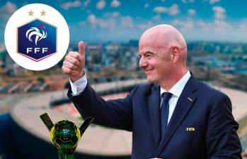 Francia le bajó el pulgar a Gianni Infantino. FOTOS: Instagram Gianniinfantino y FFF