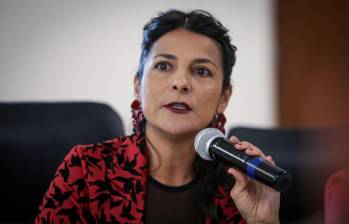Ministra de Ambiente Irene Vélez. Foto: Colprensa