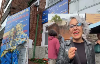 María José Pizarro niega participación en actos vandálicos contra sede de Paloma Valencia. Foto: redes sociales y captura de video