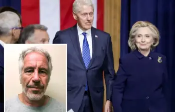 Bill y Hillary Clinton deberán declarar en la investigación que lleva el Congreso de Estados Unidos sobre el caso de Epstein. Fotos: AFP y Getty Images
