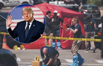 Donald Trump se opuso a las pausas de los operativos de ICE y contradijo la orden del Departamento de Seguridad Nacional. Fotos: Getty Images y AFP