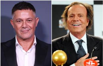 Alejandro Sanz se une así a los amigos de Julio Iglesias que han querido apoyarlo en estos momentos delicados tras la denuncia en contra por parte de dos exempleadas por presunto abuso sexual. FOTO: AFP y Getty