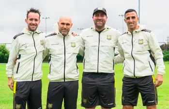 El nuevo cuerpo técnico de Águilas Doradas es completamente argentino. FOTO: CORTESÍA ÁGUILAS DORADAS