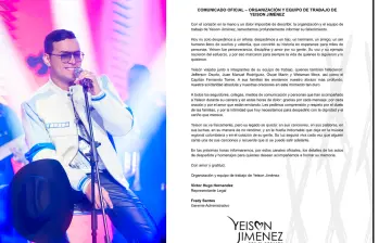 Yeison Jiménez en su gira por Europa. Foto: cortesía