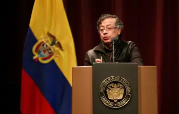 Gustavo Petro aseguró que las sanciones de la OFAC responden a diferencias ideológicas con sectores políticos de Estados Unidos. FOTO: Colprensa.