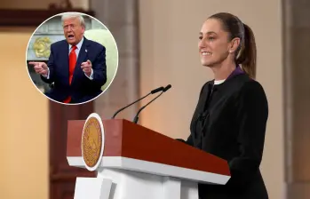 El presidente de Estados Unidos, Donald Trump, se refirió a México tras caída de Nicolás Maduro en Venezuela. FOTOS: XINHUA - GETTY