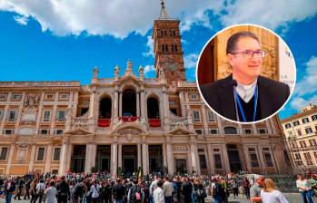 Monseñor Luis Manuel Alí Herrera fue nombrado Obispo Auxiliar de Bogotá por el papa Francisco en 2015. FOTOS: Getty y tomada de Vatican News