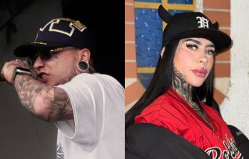 Samor One reveló audios de una última discusión entre él y su novia, la influencer Baby Demon. Fotos: Instagram @samor.one y @baby_demoni_
