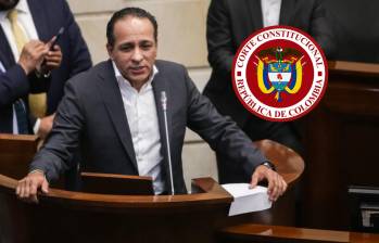 Alexander López vuelve al Senado tras decisión de la Corte Constitucional. Foto: Colprensa/Corte Constitucional.