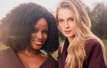Masali Baduza como Michaela y Hannah Dodd como Francesca, serán las protagonistas de la próxima temporada de Bridgerton. FOTO Cortesía Netflix.