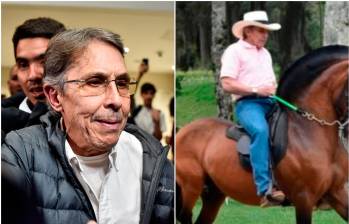 Fabio Ochoa Vásquez regresó a Colombia el pasado 23 de diciembre tras pagar una condena por narcotráfico en Estados Unidos. En Antioquia se le ha visto montando a caballo. FOTOS: Colprensa y cortesía