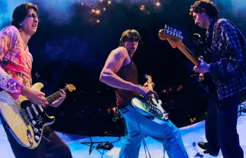 De izquierda a derecha: Alejandro Ochoa, Andrés Vásquez y Felipe Galat, los integrantese de TIMØ. FOTO Cortesía