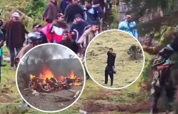 Enfrentamientos indígenas en Cauca dejan víctimas mortales y decenas de heridos. Foto: captura de video
