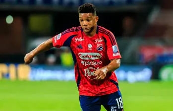 El lateral izquierdo Frank Fabra, que tiene 34 años, es una de las grandes figuras del Medellín. Foto: Camilo Suárez