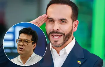 Abelardo de la Espriella ordenó investigar a Danilo Rueda y a los demás señalados en presuntos beneficios a favor del Clan del Golfo. Fotos: Manuel Saldarriaga y Camilo Suárez. 